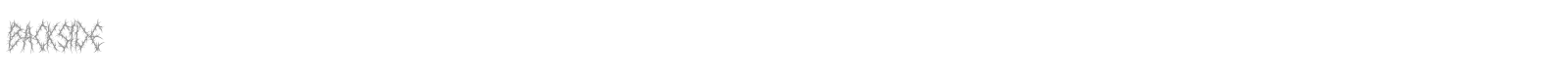 Backside font preview